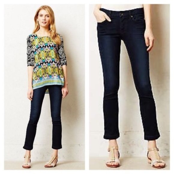 Anthropologie Denim - Anthropologie Level 99 Lily Crop Jeans